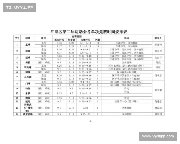 赛事服务安排表(赛事服务的意义) 赛事服务安排表(赛事服务的意义)